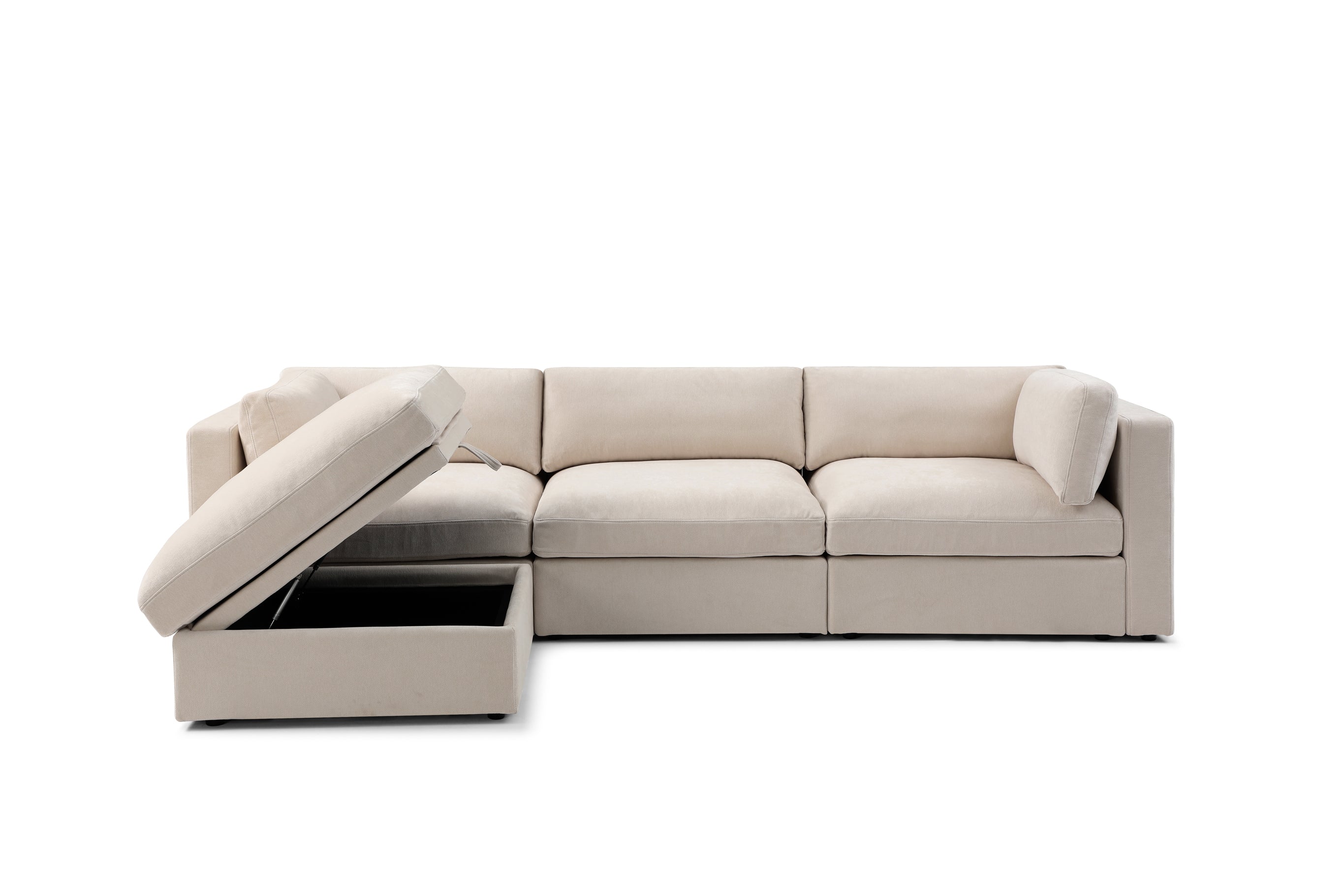 Bella 3 Seater + Storage Ottoman - Image 12