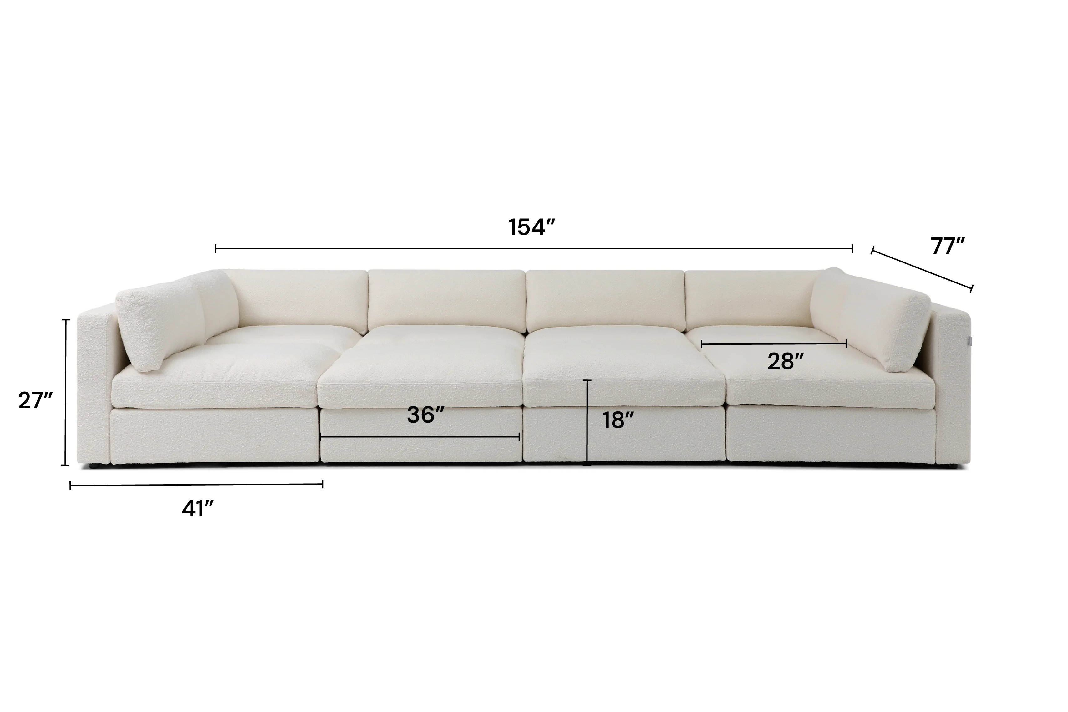 Bella Pillow Grand Pit 2 Storage - Image 37
