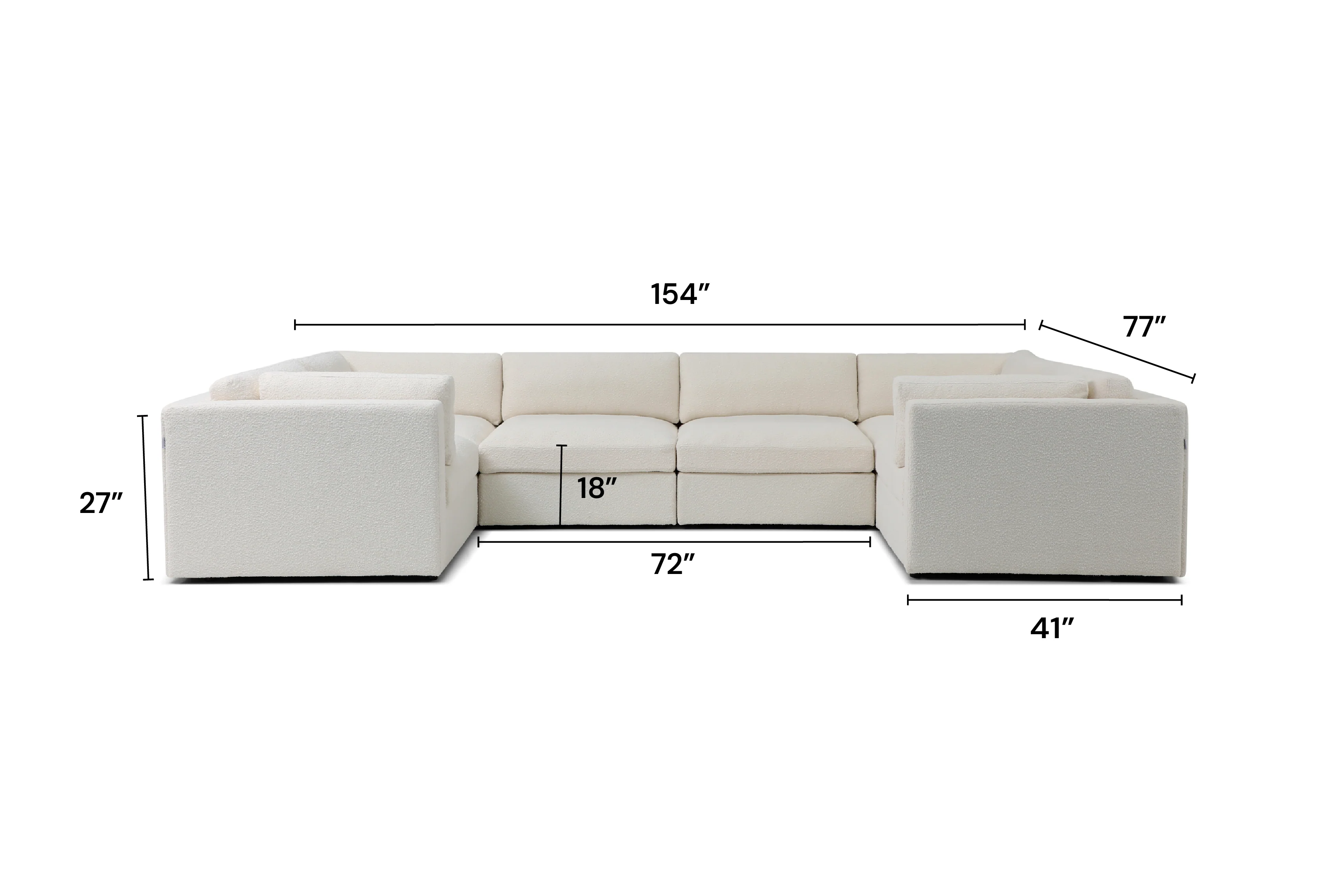 Bella Pillow Grand U-Shape - Image 23