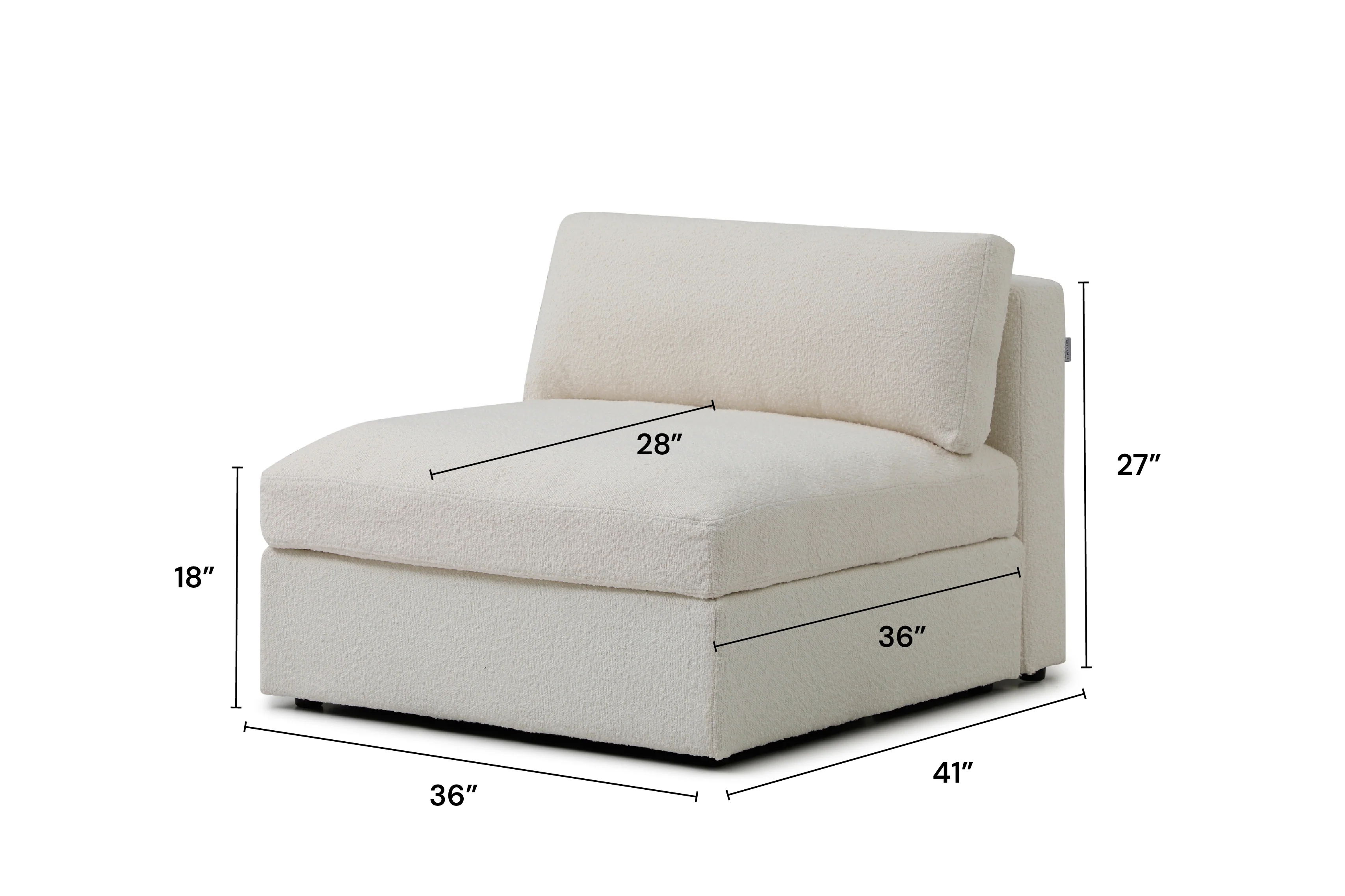 Bella Pillow Armless - Image 51