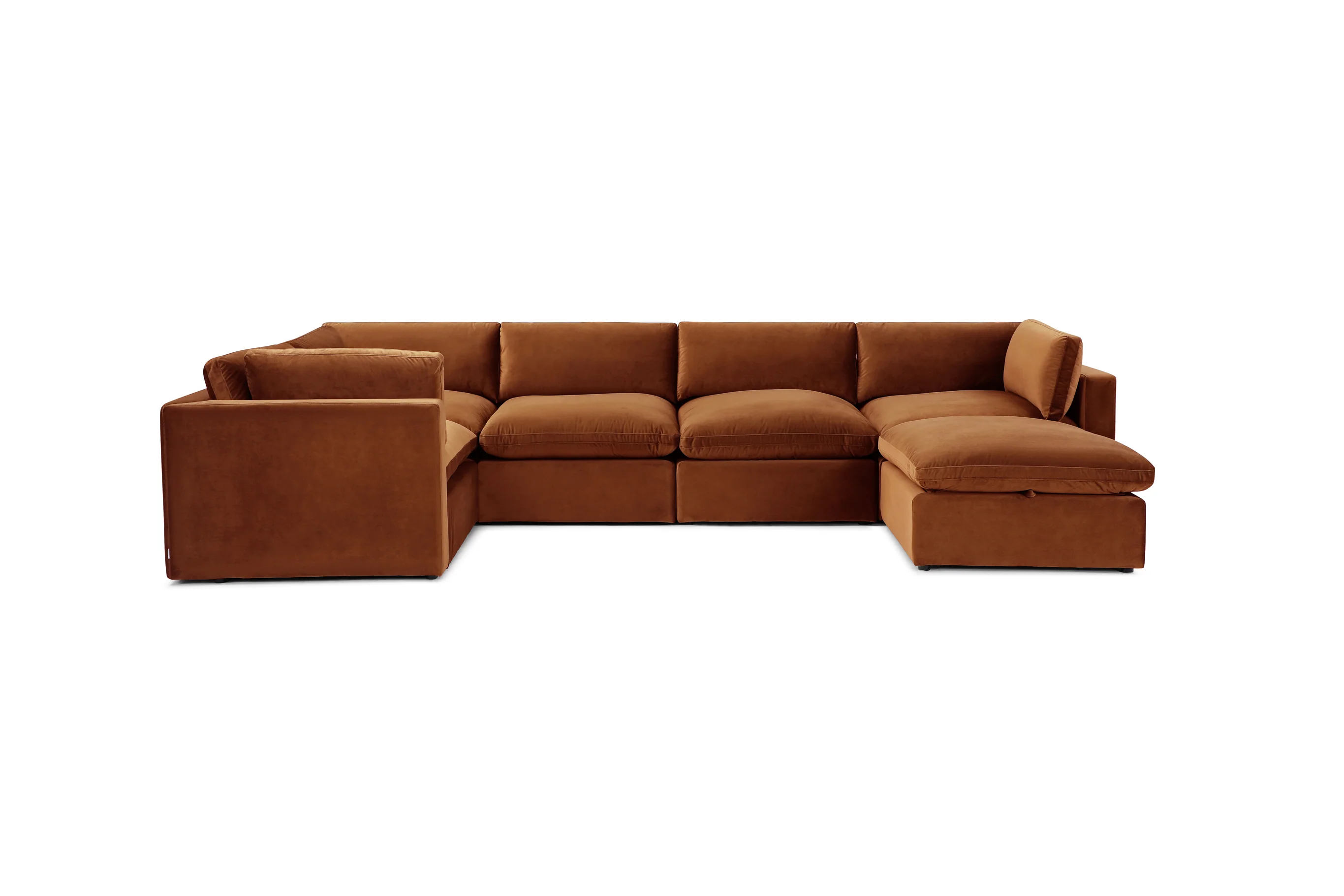 Bella Pillow Grand Corner + Ottoman - Image 12
