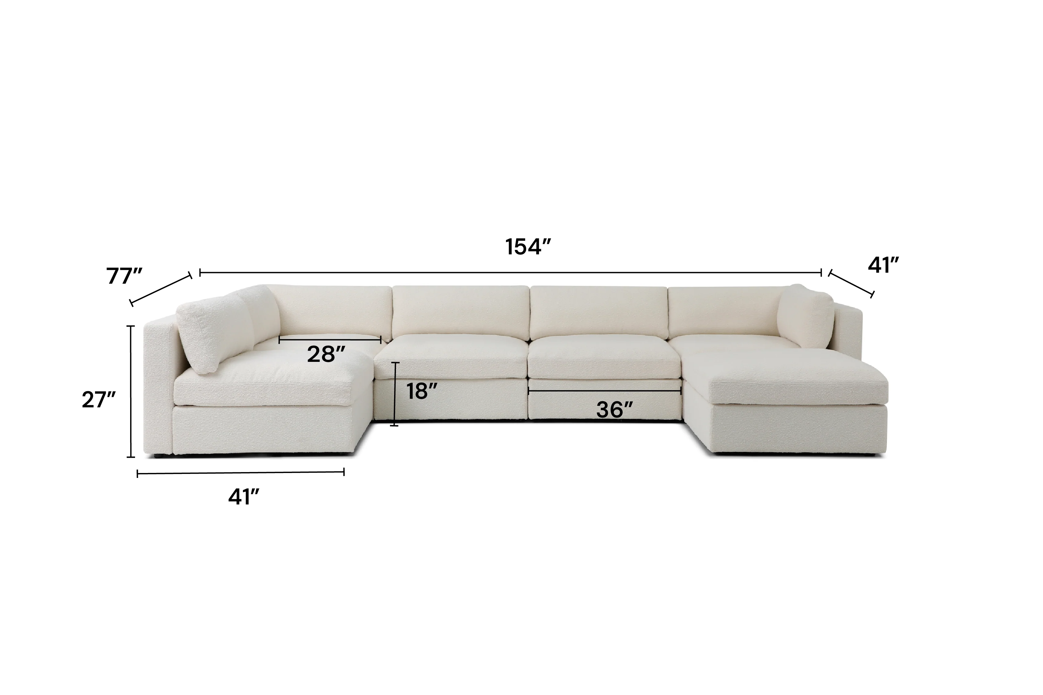 Bella U-Shape Storage - Image 44