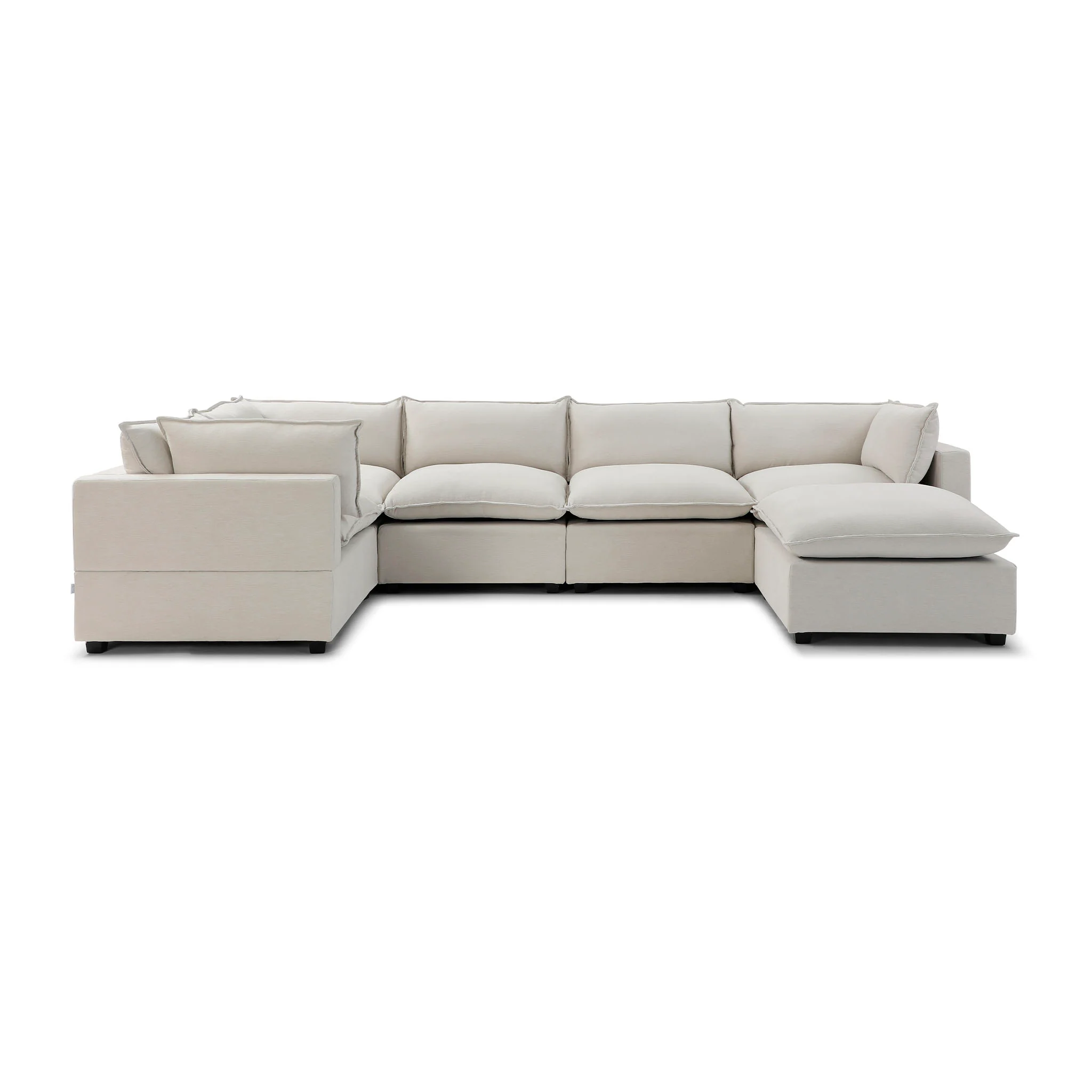 Luna Grand Corner + Ottoman - Image 44