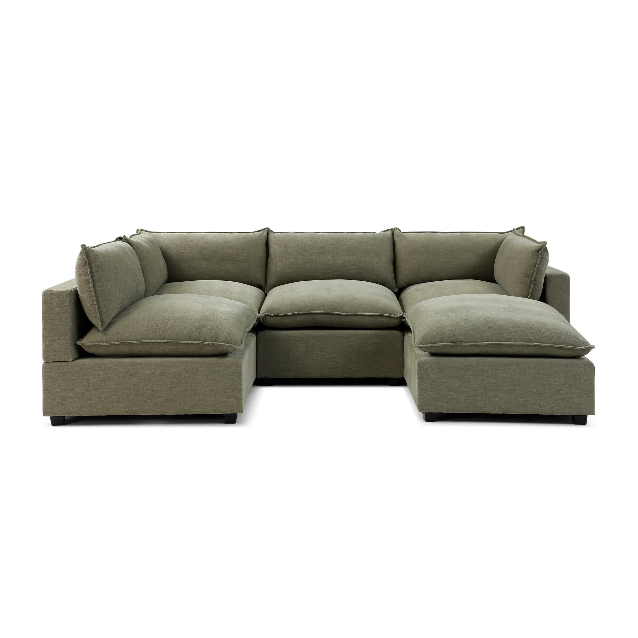 Luna L Shape + Ottoman - Image 43