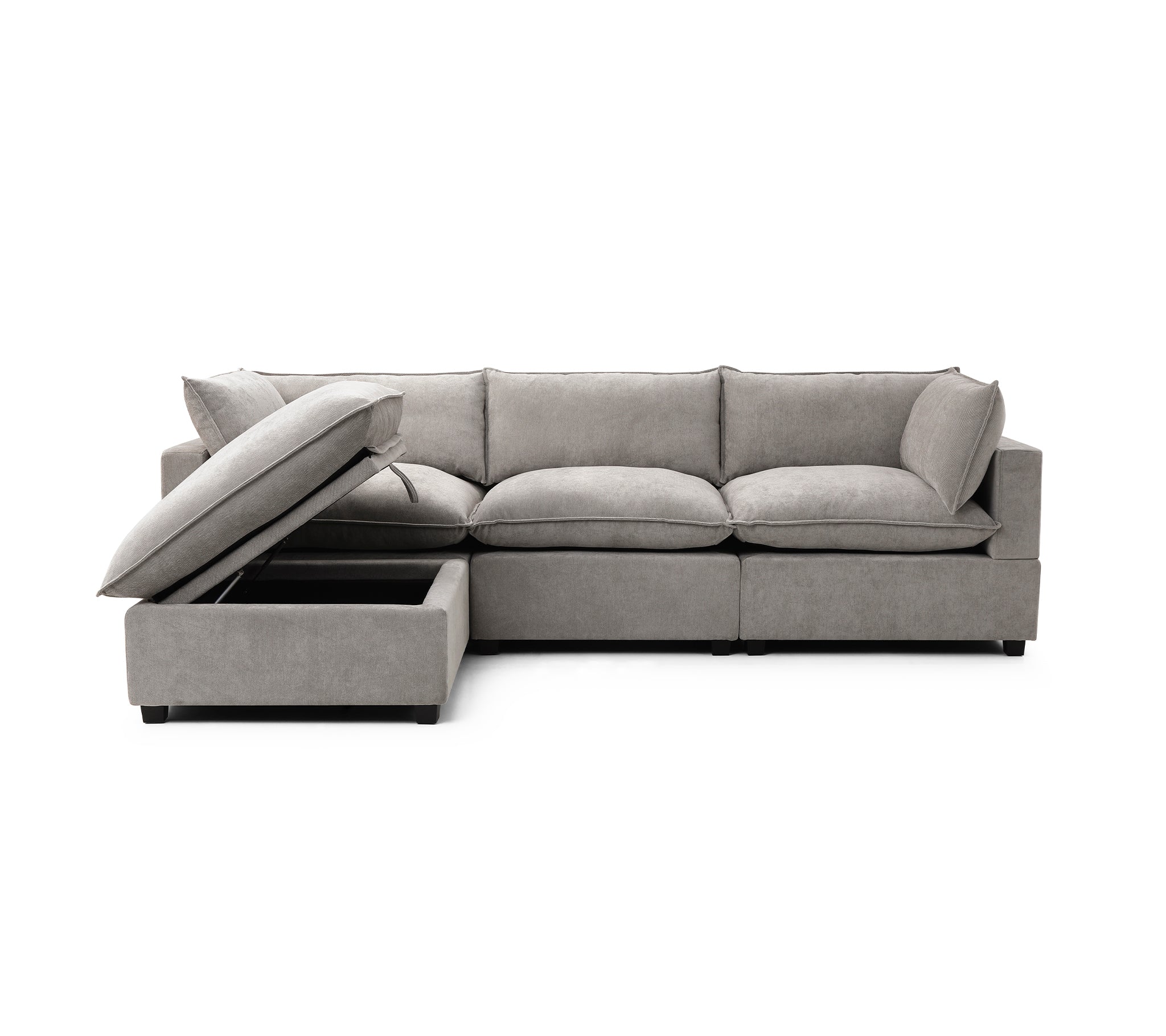 Luna Sofa 122" + Storage Ottoman - Image 28