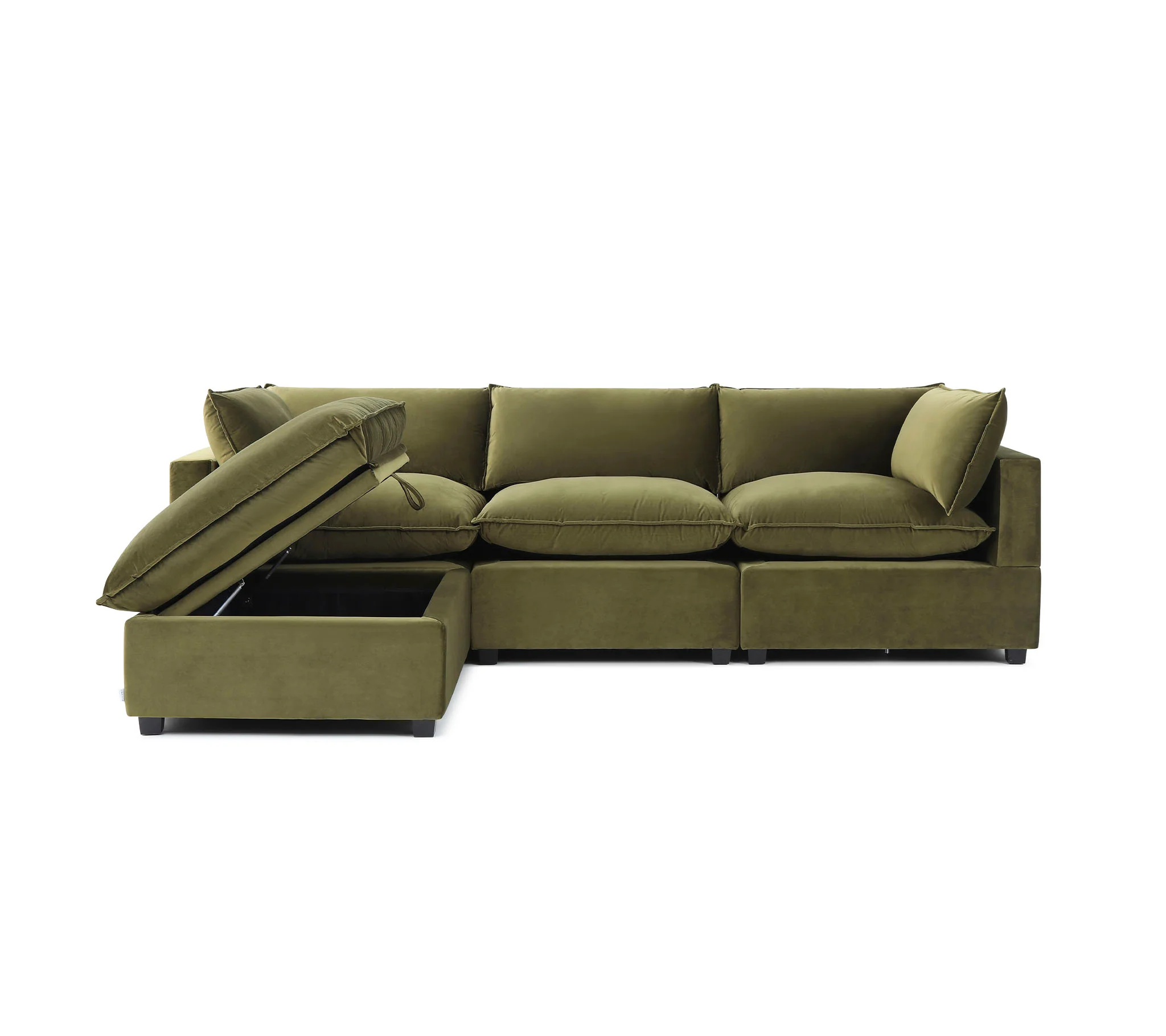 Luna Sofa 122" + Storage Ottoman - Image 4