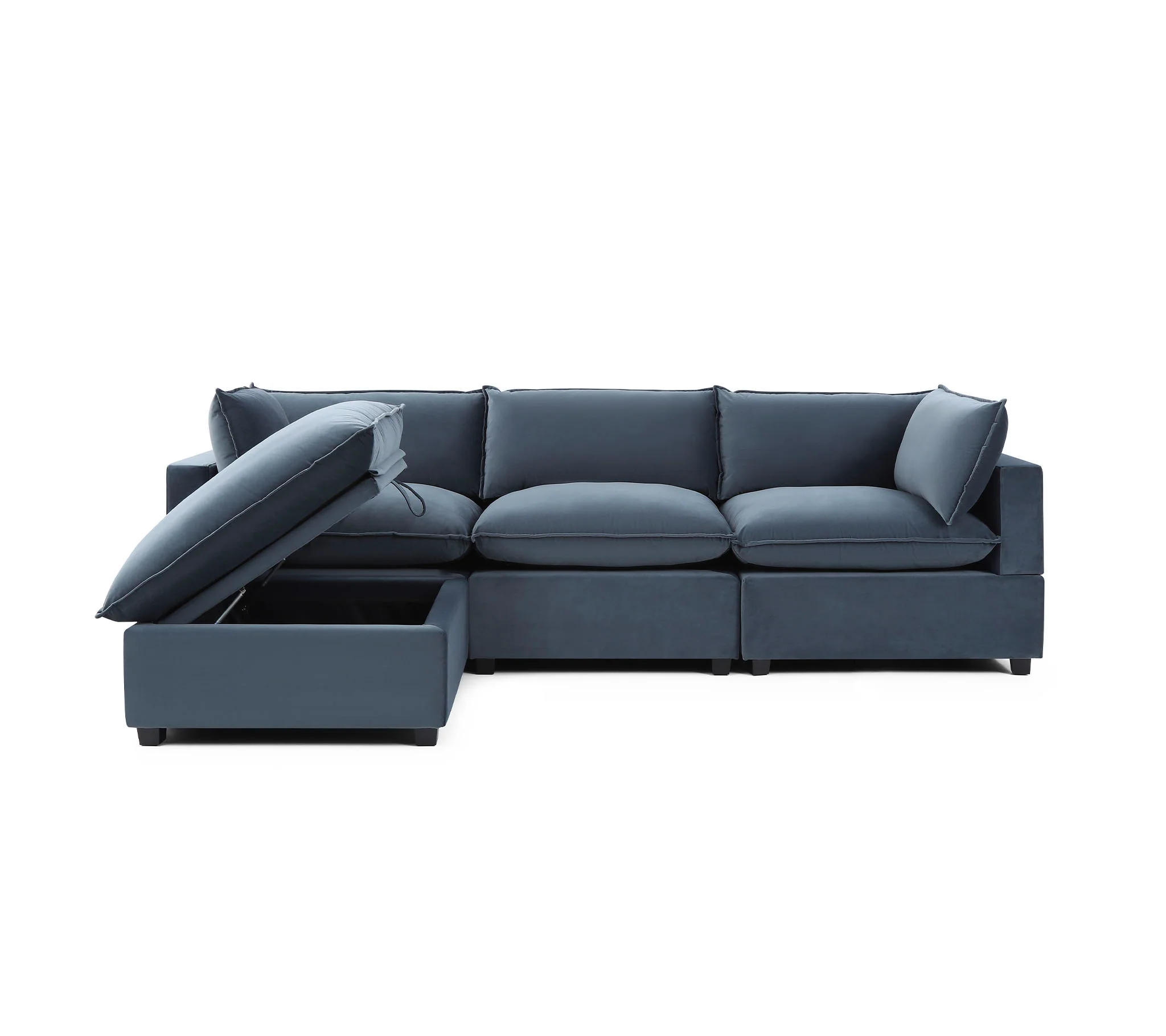 Luna Sofa 122" + Storage Ottoman - Image 7